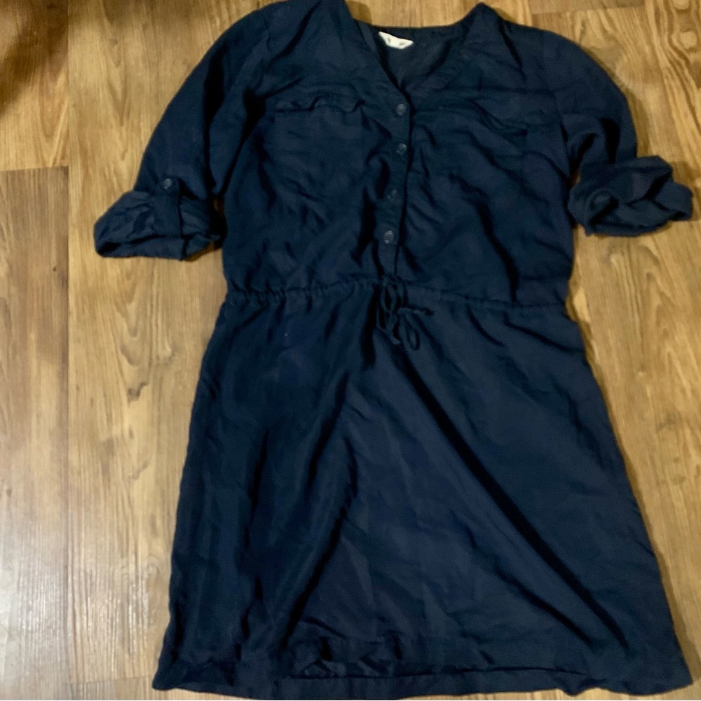 Max Studio Dark Blue Rayon Romper